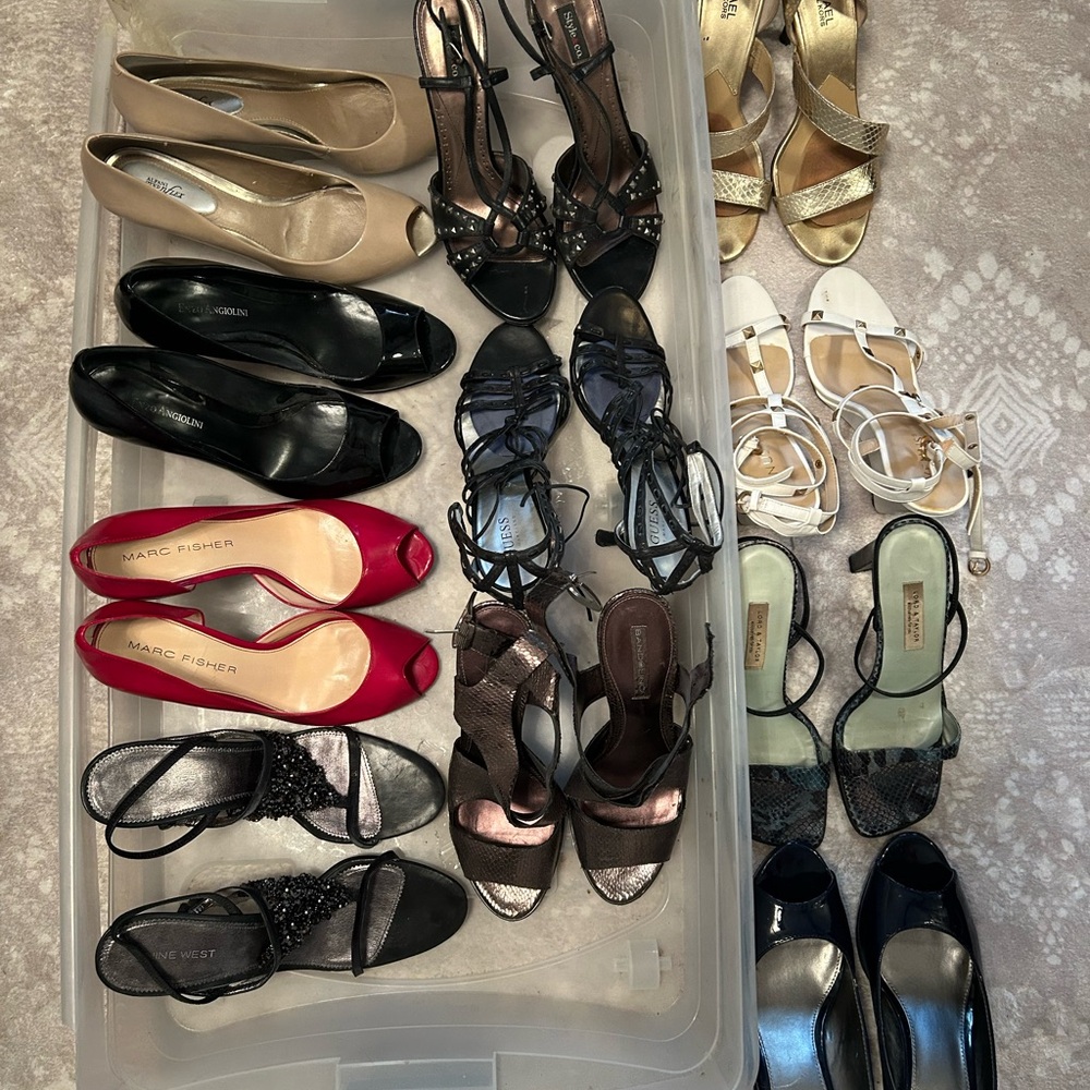 Shoes with Heels 
size 9.5